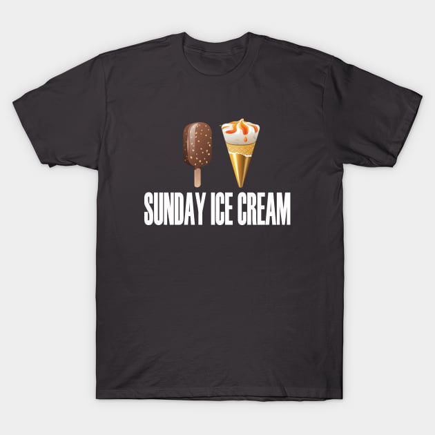 SUNDAY ICE CREAM T-Shirt by Tessa